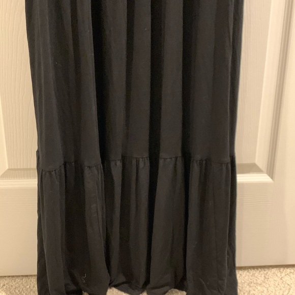 ModCloth Comfortable Collab knit maxi black dress - Picture 4 of 8